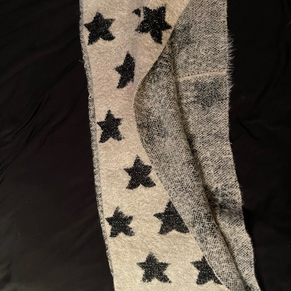 Infinity scarf winter silver stars - Picture 2 of 6